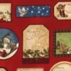 60-cm-Rapport Patchworkstoff HOLLY JOLLY CHRISTMAS Mit Weihnachts-Etiketten, Dunkelrot 1 60-cm-Rapport Patchworkstoff HOLLY JOLLY CHRISTMAS Mit Weihnachts-Etiketten, Dunkelrot -Weihnachts Faden Geschaft 60 cm rapport patchworkstoff holly jolly christmas mit weihnachts etiketten dunkelrot