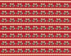 Baumwollstoff MERRY CHRISTMAS, Nikolausstiefel