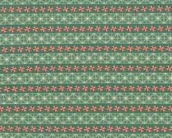 Baumwollstoff MERRY CHRISTMAS, Stern-Streifen