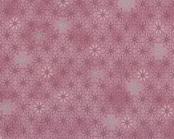 Metallic-Patchworkstoff CHRISTMAS IS NEAR, Weihnachtssterne, Altrosa-silber