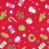 Patchworkstoff CHRISTMAS CANDY, Weihnachtsbäckerei, Rot-maigrün 2 Patchworkstoff CHRISTMAS CANDY, Weihnachtsbäckerei, Rot-maigrün -Weihnachts Faden Geschaft patchworkstoff christmas candy weihnachtsbaeckerei rot maigruen
