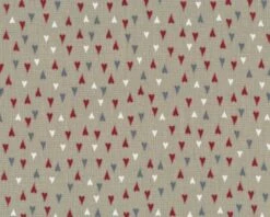 Patchworkstoff SCANDINAVIAN CHRISTMAS II, Herzen, Schilfgrün, Lecien