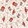 Patchworkstoff SCANDINAVIAN CHRISTMAS II, Nikolaus, Hellbeige, Lecien -Weihnachts Faden Geschaft patchworkstoff scandinavian christmas ii nikolaus hellbeige lecien