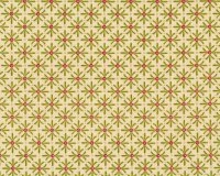 Patchworkstoff TOLE CHRISTMAS, Vierblatt-Blüten, Hellbeige-grasgrün, Moda Fabrics