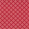 Patchworkstoff TOLE CHRISTMAS, Vierblatt-Blüten, Rot-hellbeige, Moda Fabrics
