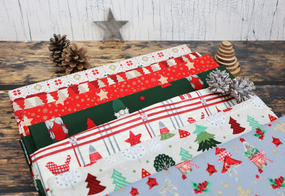 Weihnachts Faden Geschaft -Weihnachts Faden Geschaft Ueberraschungspaket X Mas Stoffe